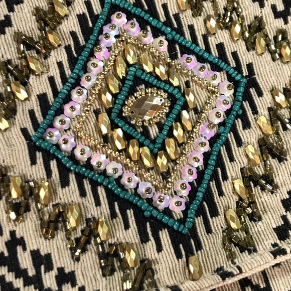 ☀️Beaded clutch with crossbody chain - Picture 2 of 12